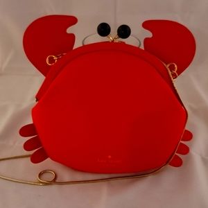 Novelty Kate Spade crab crossbody